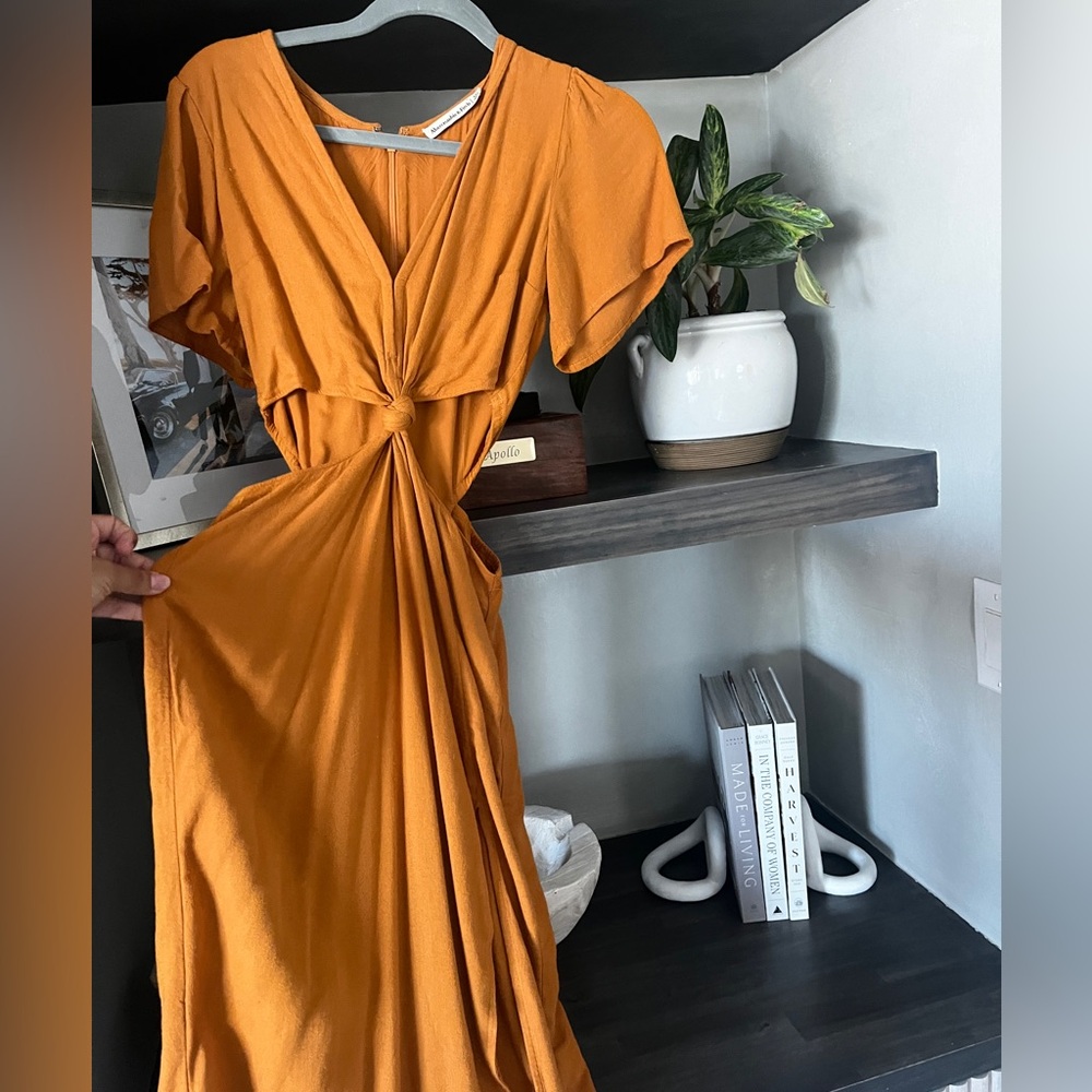 Abercrombie Orange Dress